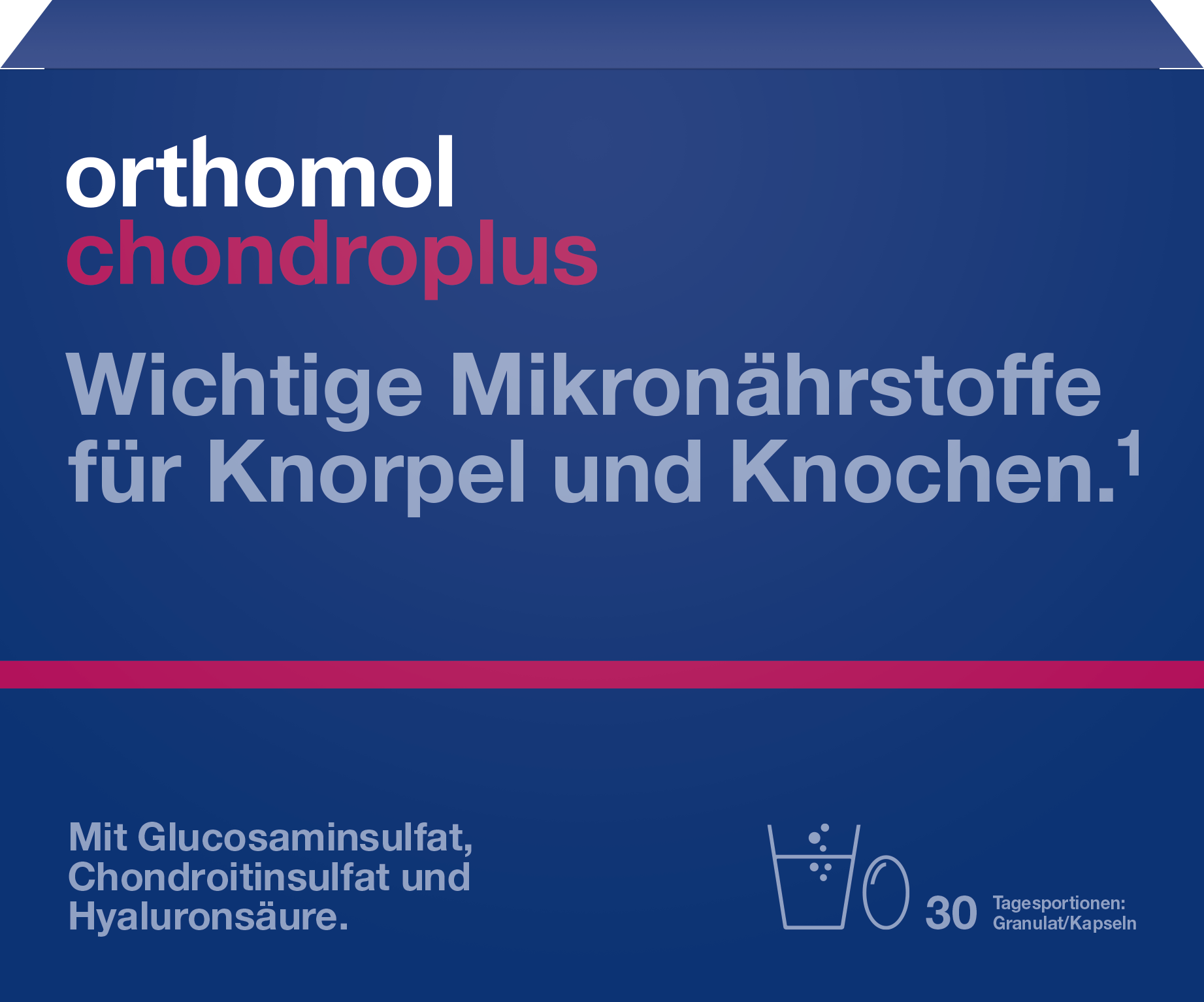 ORTHOMOL chondroplus Kombip.Granulat/Kapseln 30 St